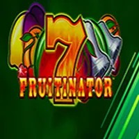 Fruitinator Jackpot King slot logo by Blueprint Gaming at Bruce Bet CasinoFruitinator Jackpot King