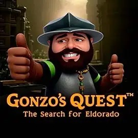 Gonzo's Quest logo by NetEnt at Bruce Bet CasinoGonzo's Quest