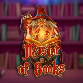 Master of Books slot logo by Swintt at Bruce Bet CasinoMaster of Books
