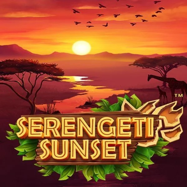 Serengeti Sunset logo by Skywind Group at Bruce Bet CasinoSerengeti Sunset
